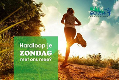 Hardloop je zondag met ons mee?